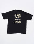 Homies Tee in Black