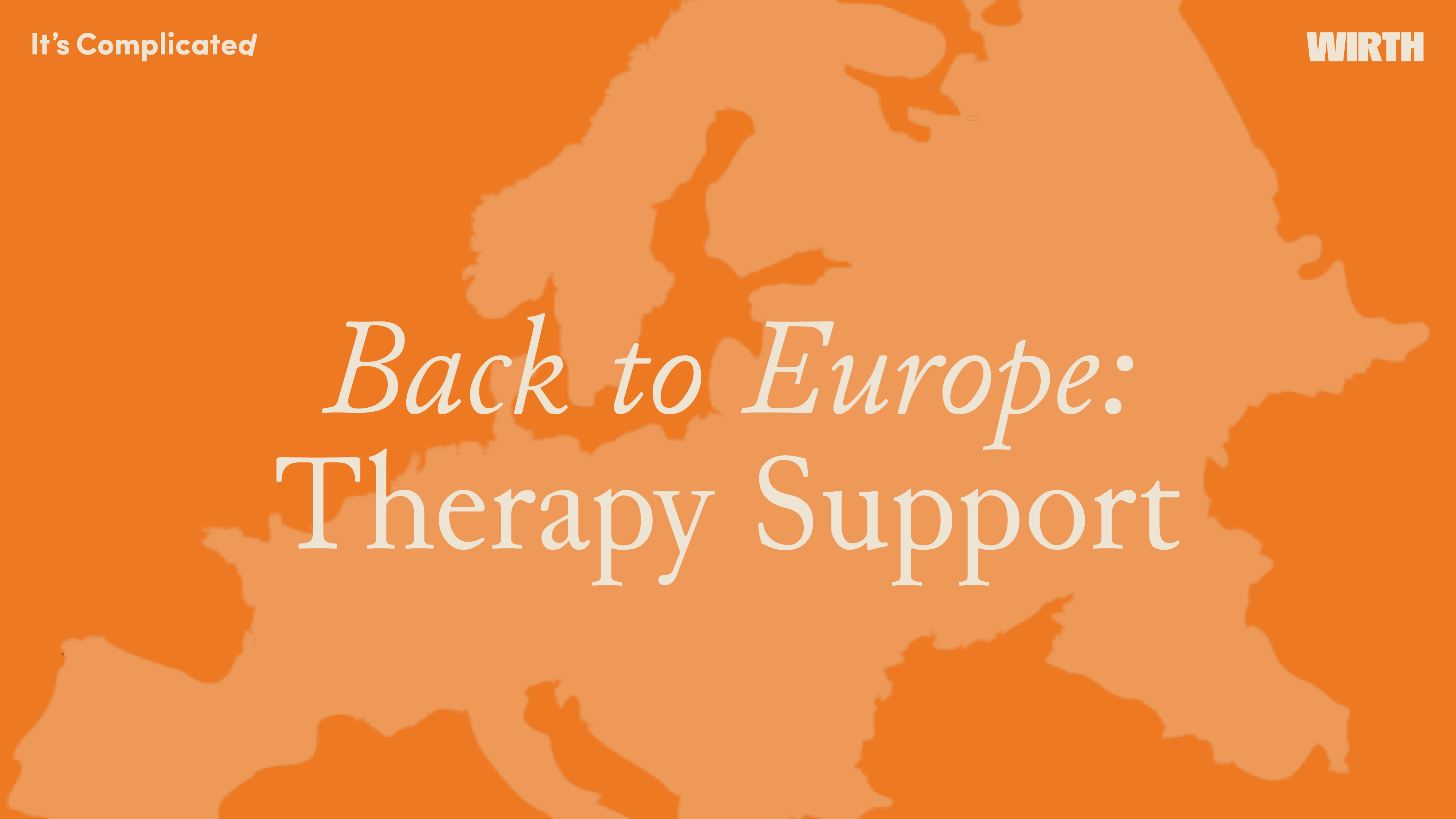 Back to Europe: Wirth Partners with It's Complicated