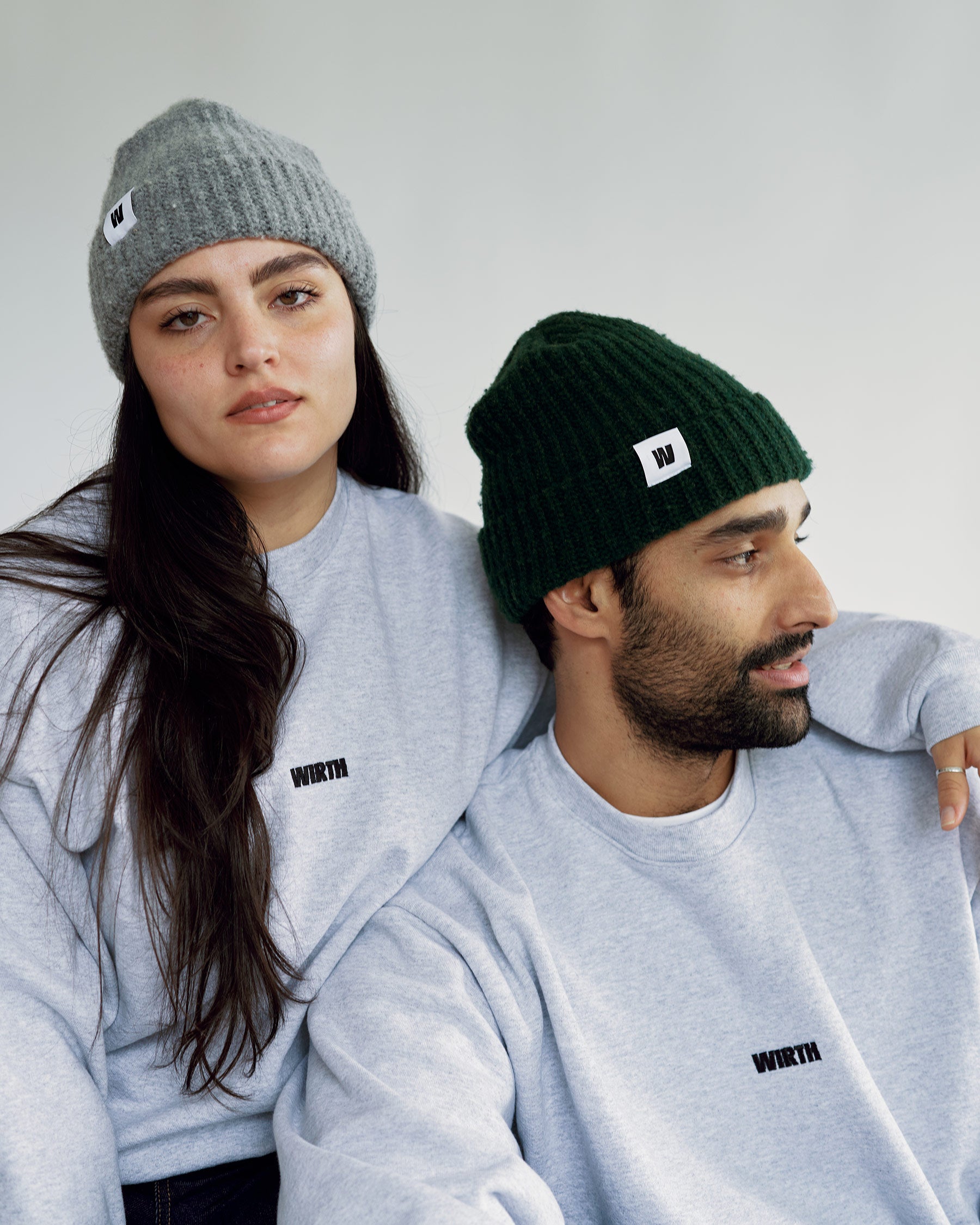 W Beanie in Fern – Wirth Hats
