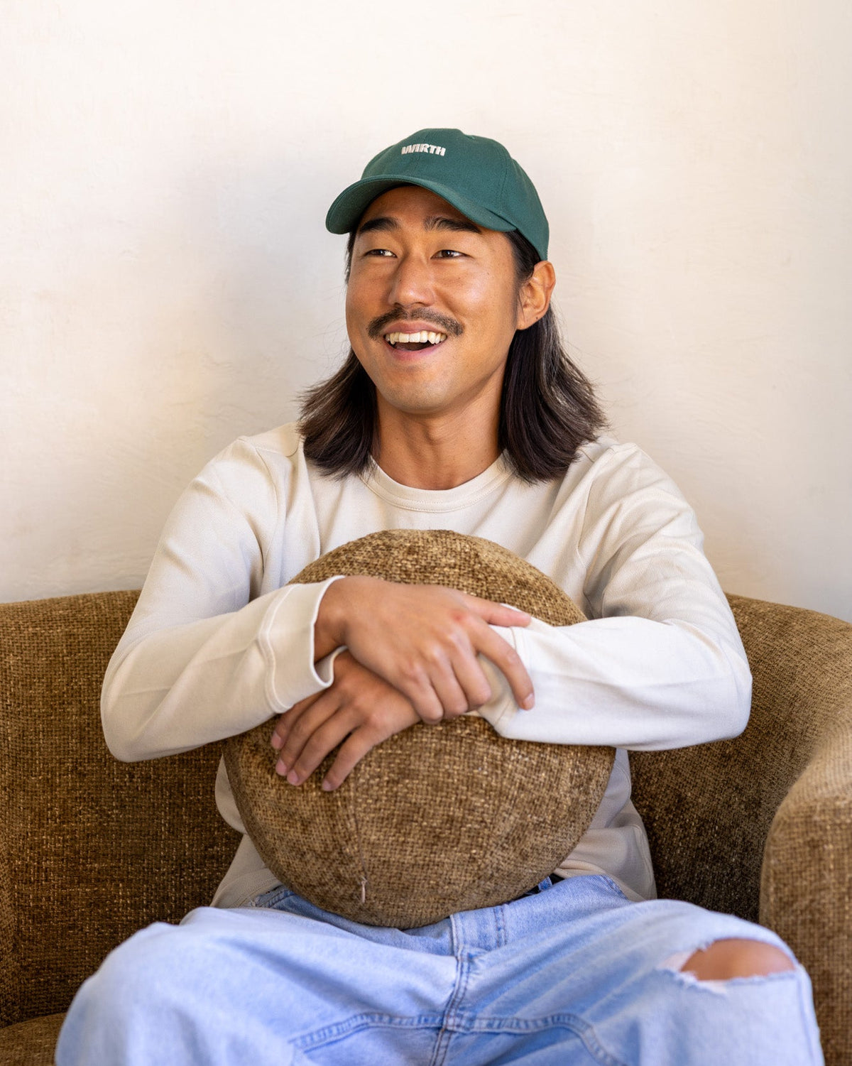 Wirth Dad Cap in Green
