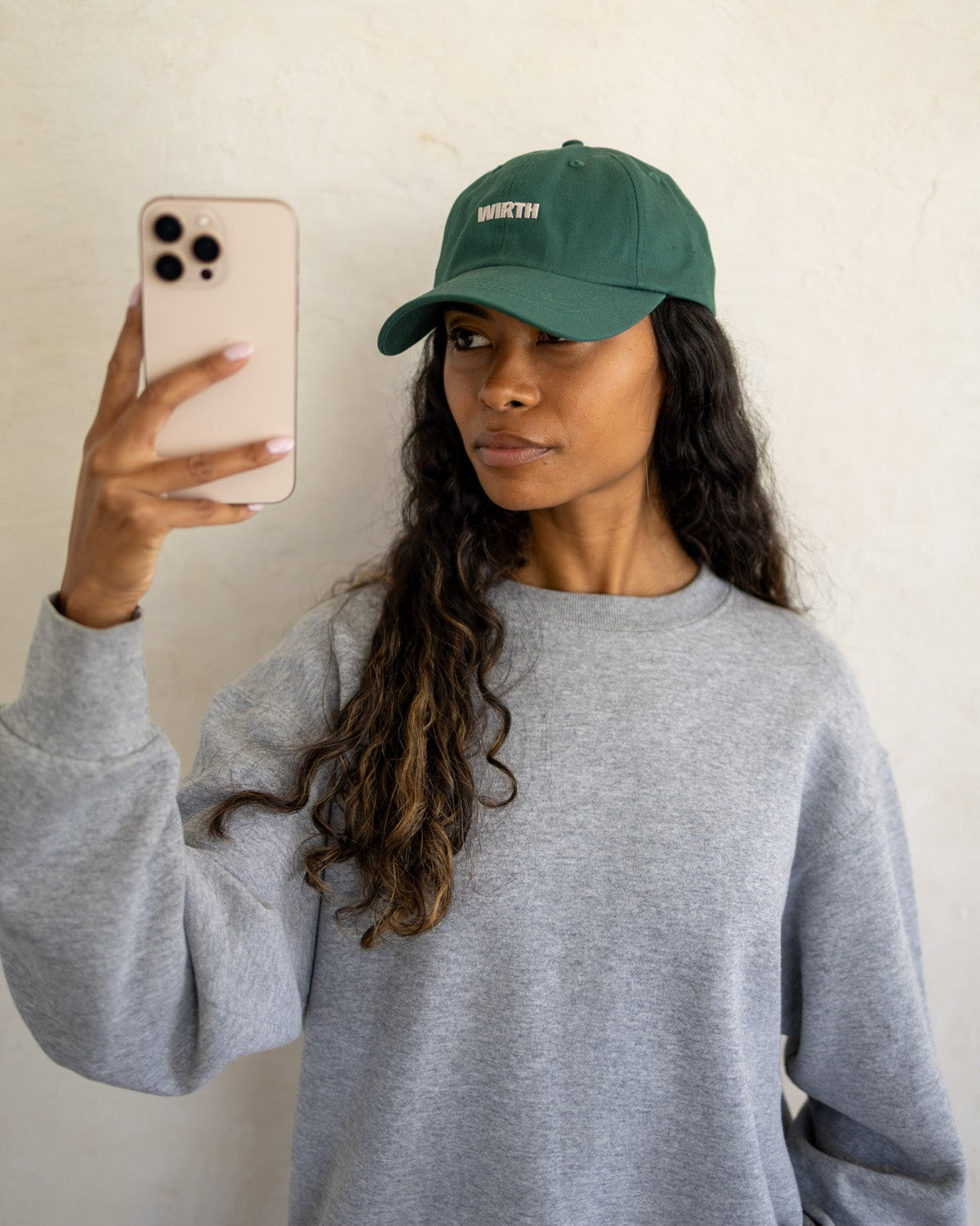 Wirth Dad Cap in Green