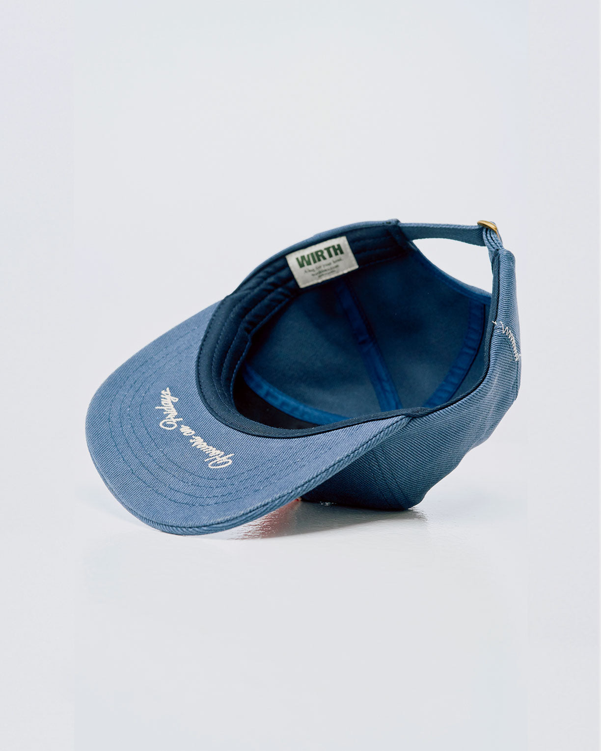 Flowers Hat in Denim