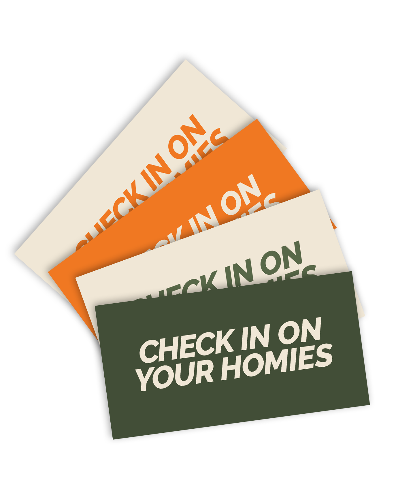 Check In On Your Homies Sticker Pack